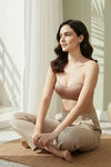 Zivame At Work Padded Wired 3/4Th Coverage Strapless Bra - Beaver Fur — thumbnail 4